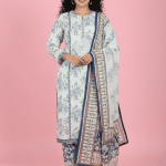 Viscous Cotton Embroidered Sequins Work Pakistani Designed Salwar Kameez