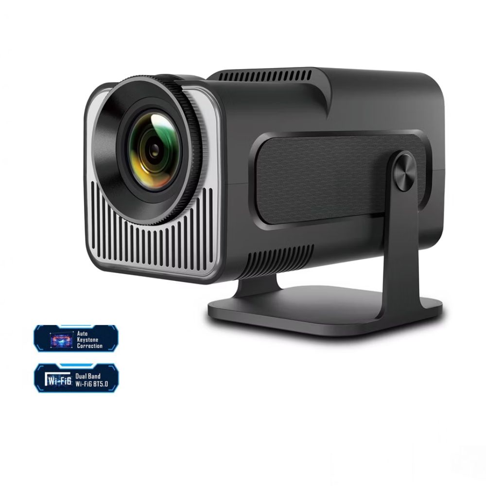 HY320 Mini Smart Portable and Powerful Android 4K Projector – WiFi 6 - Image 3