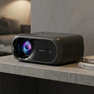 Havit PJ221 720p HD Black Projector (3800 Lumens)