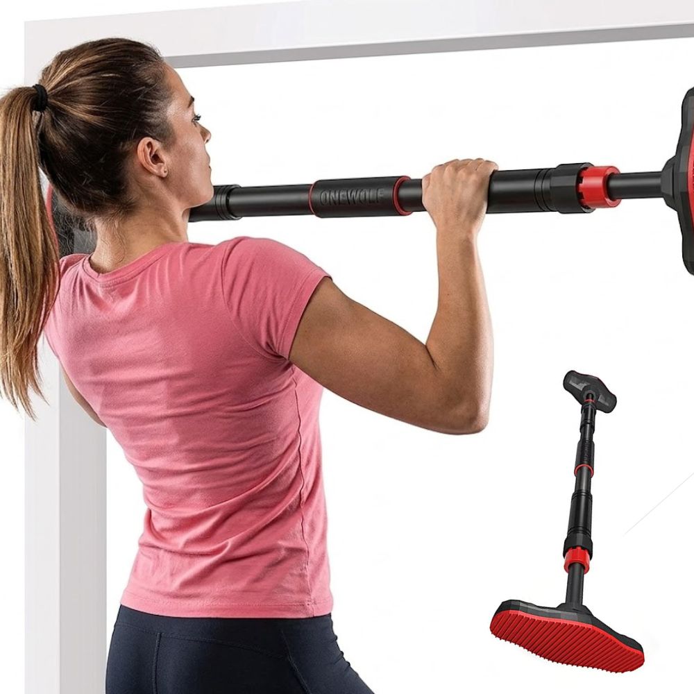 Heavy Duty Adjustable Door Pull Up Bar - Image 2