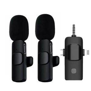 K15 Professional Cordless USB Wireless Recording Microphone