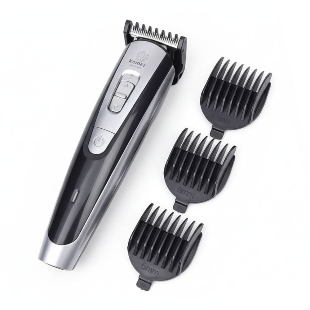 Kemei KM-9050 Rechargeable Hair Clipper and Beard Trimmer For Men - Image 2