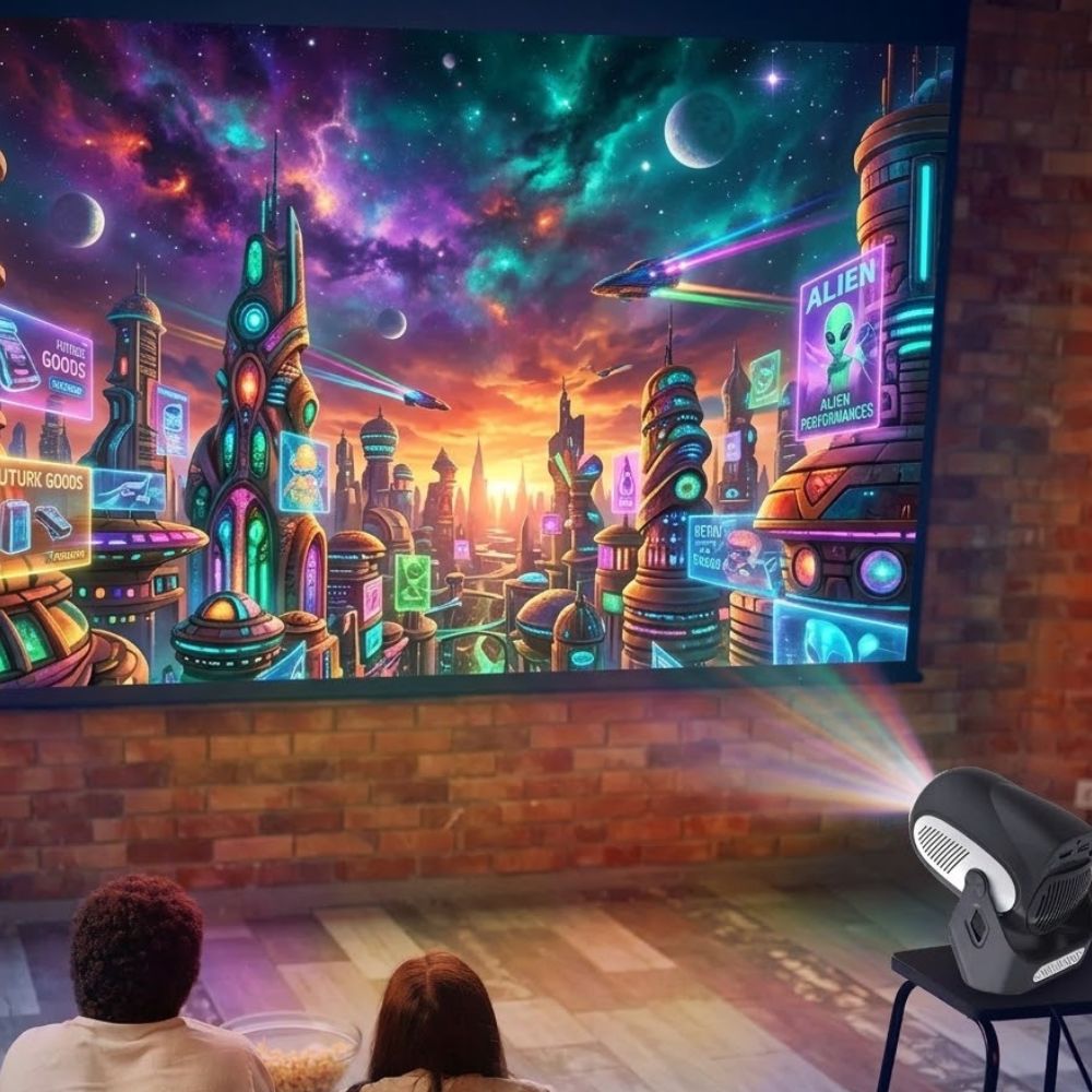 Magcubic HY300X 4K HD Auto Focus Smart Projector - Image 2