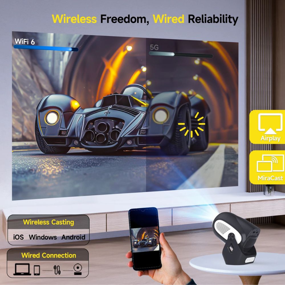 Magcubic HY300X 4K HD Auto Focus Smart Projector - Image 4