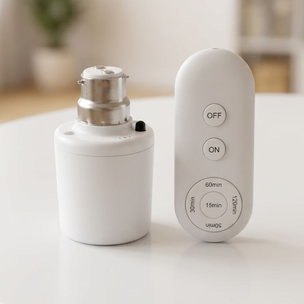 Max World Wireless Remote Controlled Bulb Lamp Holder