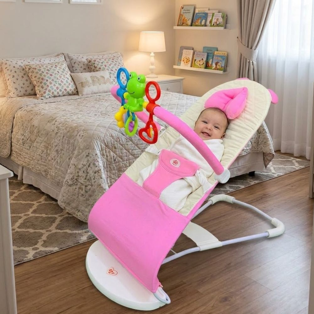 Love Musical Bouncer Chair for Baby - Image 2