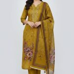 Pure Cotton Premium Quality Printed Three Pieces Salwar Kameez Tex One BD 3708