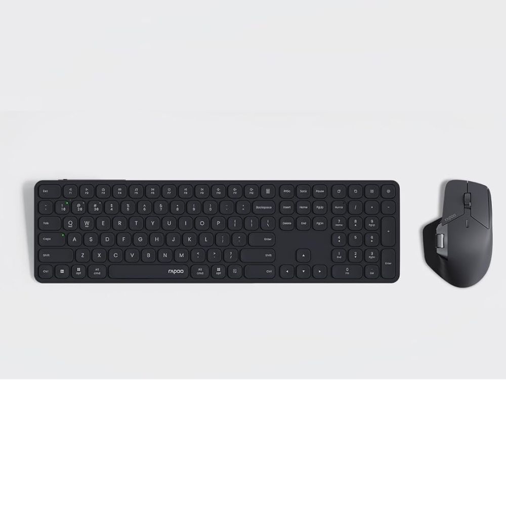 Rapoo 9560M Multi-mode Wireless Ultra-slim Keyboard & Mouse Combo - Image 2