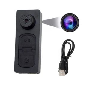 Compact Spy Button Camera 720p HD Video