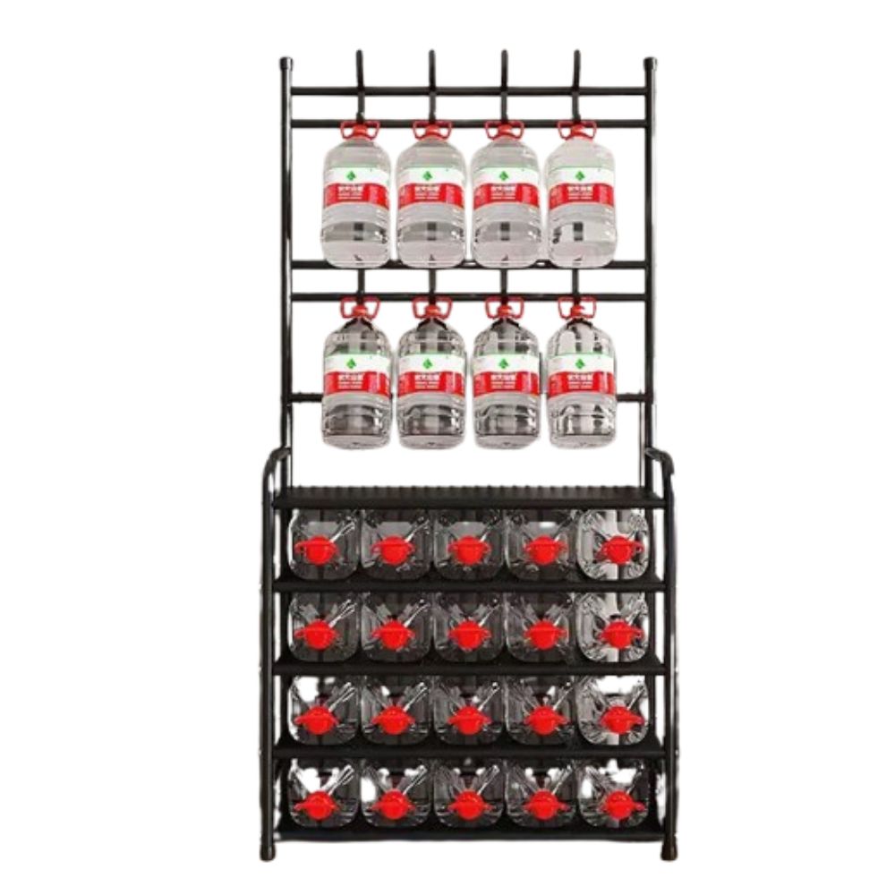 Stainless Steel Multifunctional Shoe and Hat/Coat Rack - Image 2