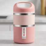 Tedemei Food Grade Stainless Steel 2 layer Lunch Box