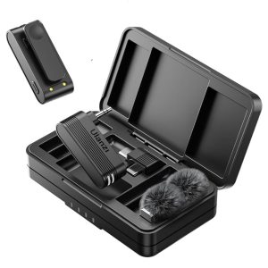 ULANZI A100 Wireless Lavalier Microphone Lapel Mic for Camera and Phone