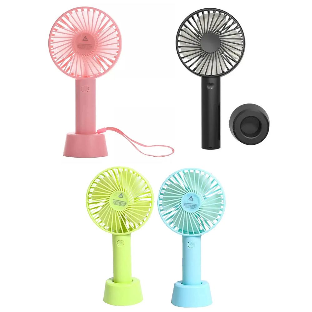 USB Rechargeable Mini Handheld Portable & Electric Cooling Fan - Image 3