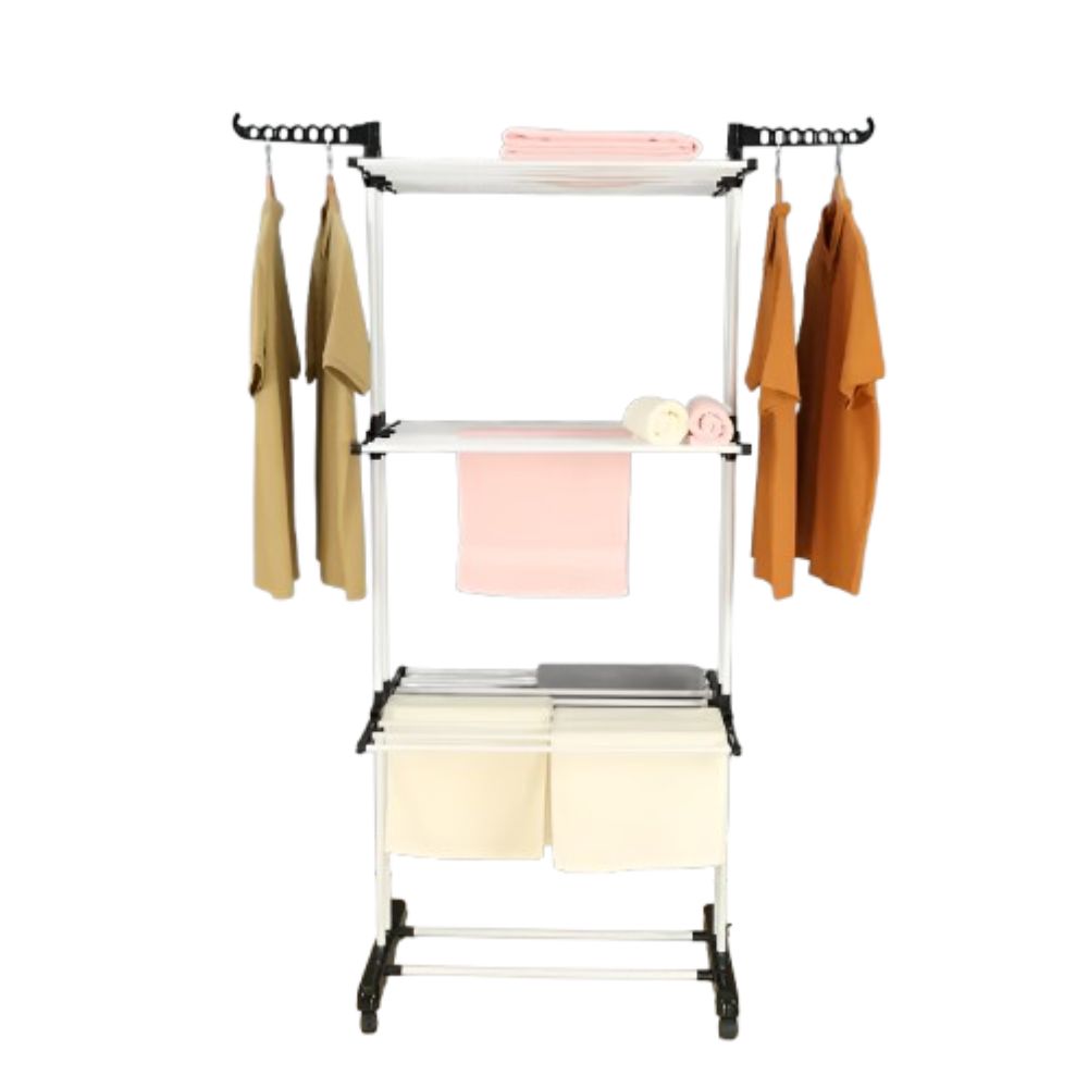 Multifunctional Cloth Drying Rack - Image 4