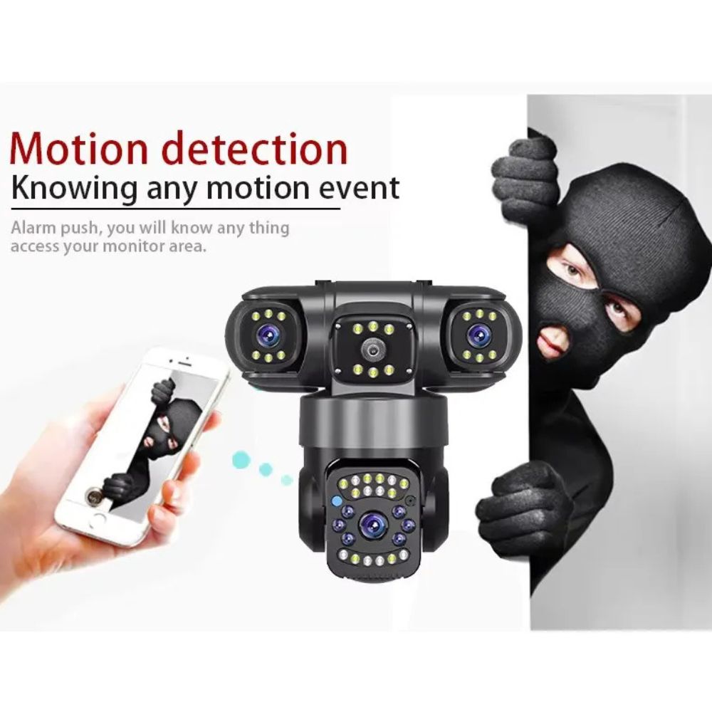 V380 PRO HD Outdoor Waterproof Night Vision CCTV Security IP Camera - Image 5