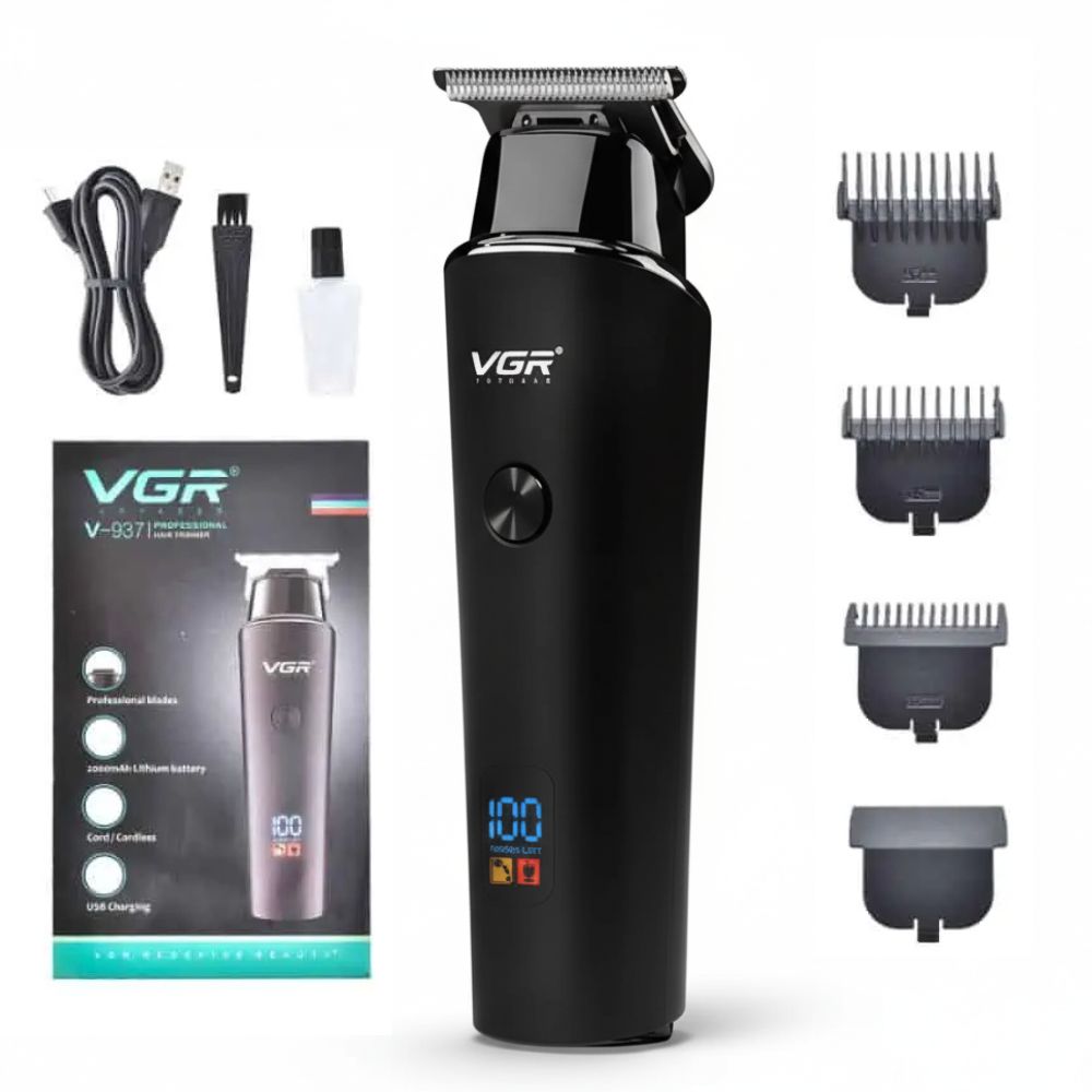VGR V-937 Professional Electric Rechargeable Hair Trimmer - Image 5