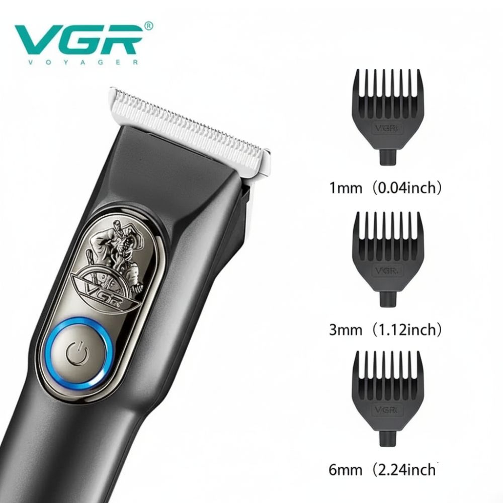 VGR V-963 Professional Rechargeable Hair Clipper & Beard Trimmer - Image 3