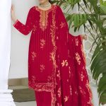 Vivek Fashion Style Premium Quality Salwar Kameez Maroon Color