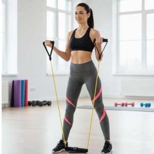Amplify Your Stretch With Stackable Resistance Workout Band/ Stretching Band