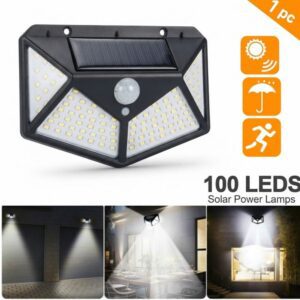 100 LED 4 Surface Solar Light