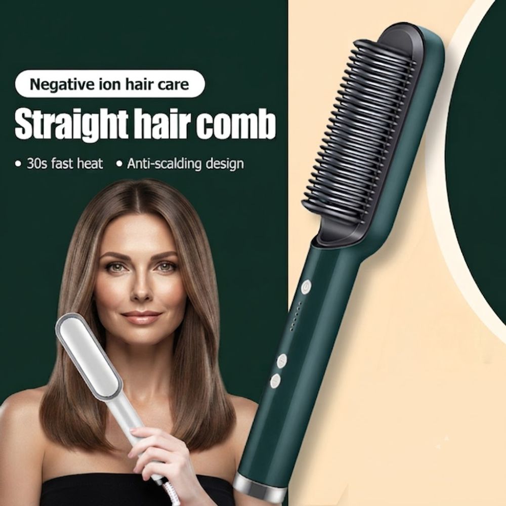 2 in 1 Professional Straightener Comb - Image 2