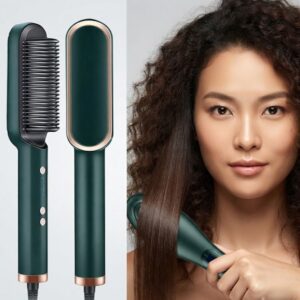 2 in 1 Professional Straightener Comb Brush