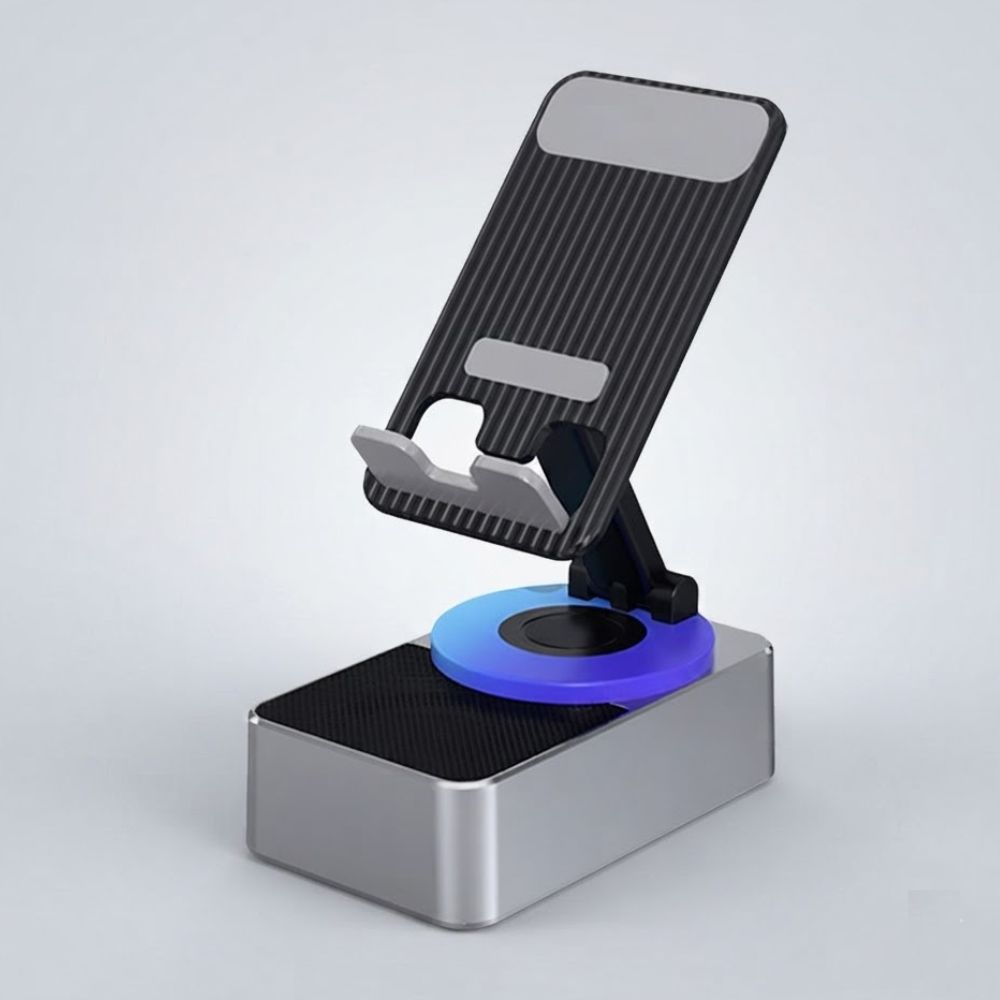 3 in 1 Phone Holder With Bluetooth Speaker - Image 2