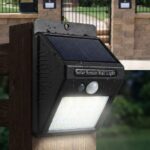 30 LED Motion Sensor Wall Solar Light Waterproof Security Lamp