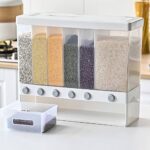 6-in-1 Grain & Rice Dispenser Container 10kg