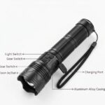 COBA-W 518 Super Bright Powerful LED Torch Light