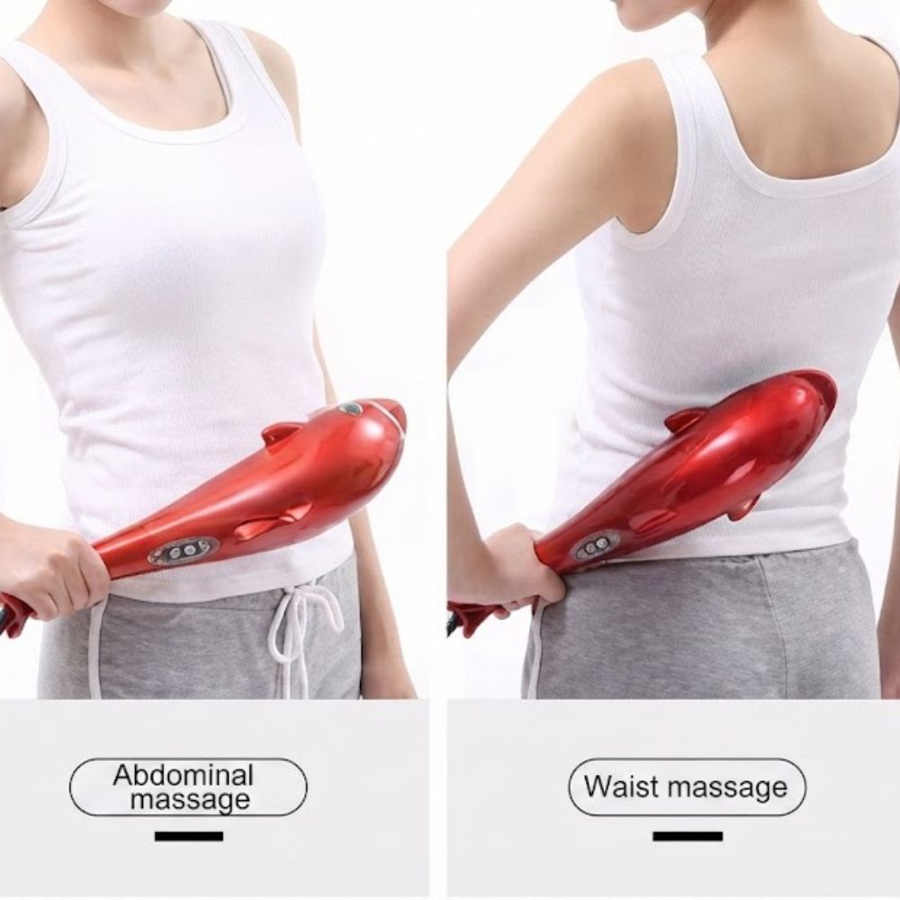 Dolphin Infrared Energy King Body Massager (Red) - Image 3
