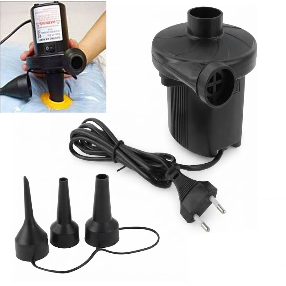 Electric Air Pumper for Inflatable Furniture – Black