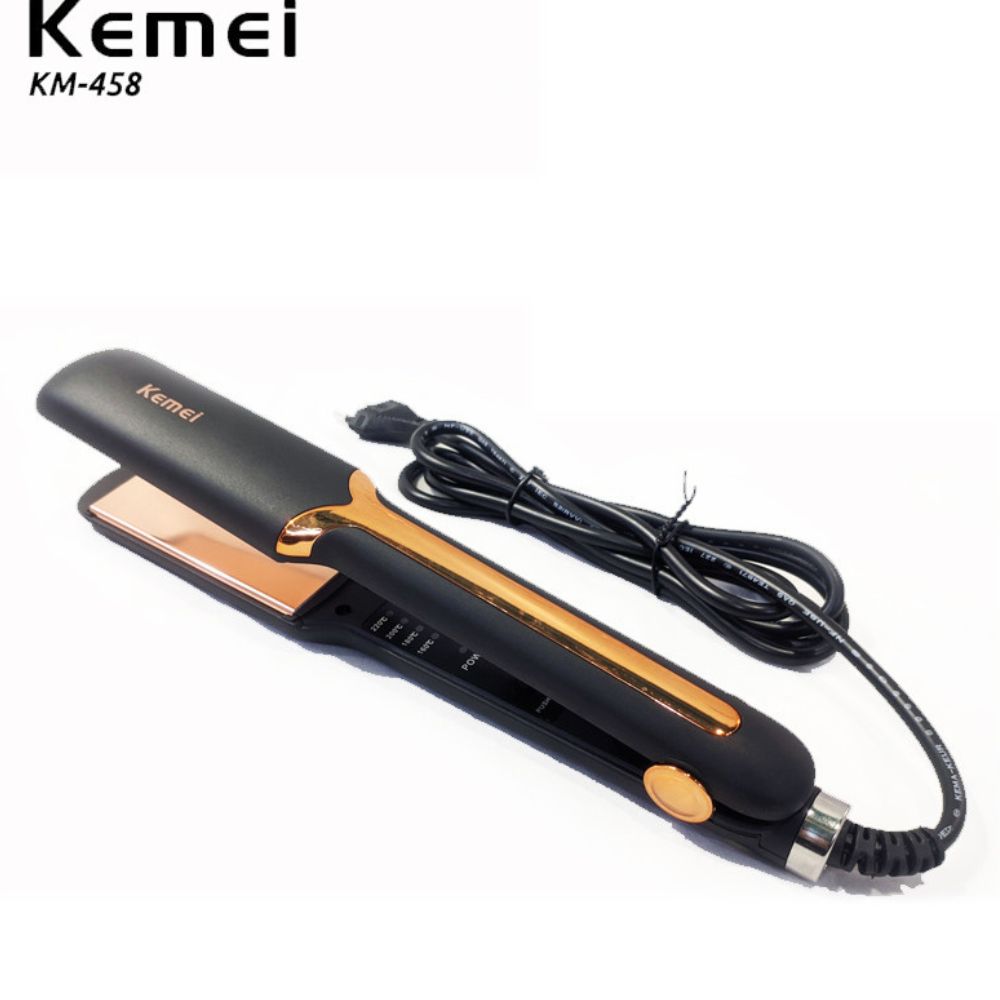 Kemei KM-458 Professional Hair Straightener - Image 2