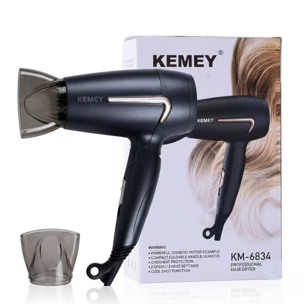Kemei KM-6834 1000W Hair Dryer - Image 2