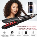Kemei Km-2212 Hair Electric LCD Straightening Iron