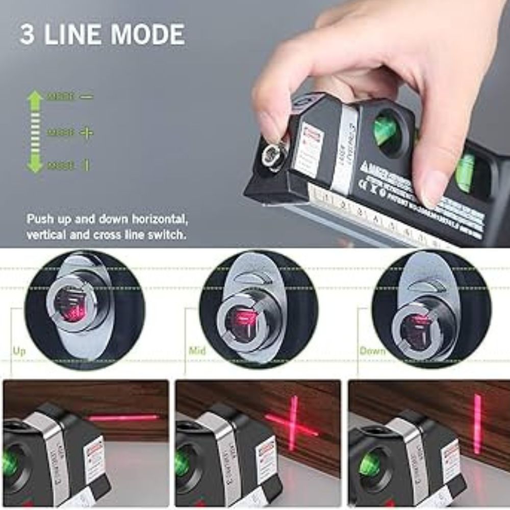 Levelpro 03 Laser Multi-Purpose Measuring Tape - Image 4
