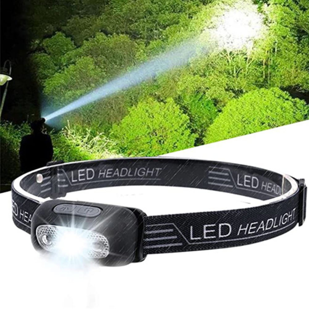 Super Bright Sensor Mini LED Headlamp