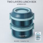 Tedemei Double‑Layer Stainless Steel Lunch Box
