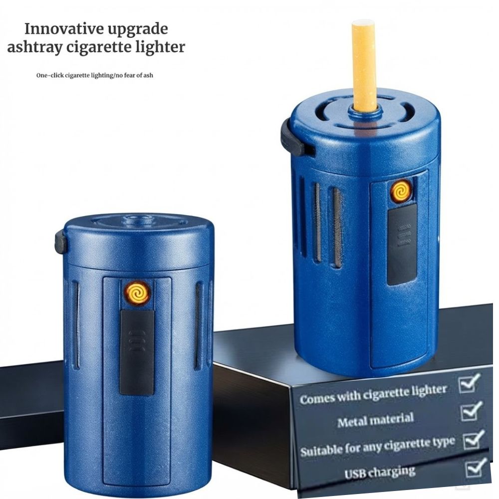 Usb Smart Extinguisher Blue Lighter - Image 2
