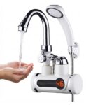 Wall Mount Hot Water Tap With Hand Shower